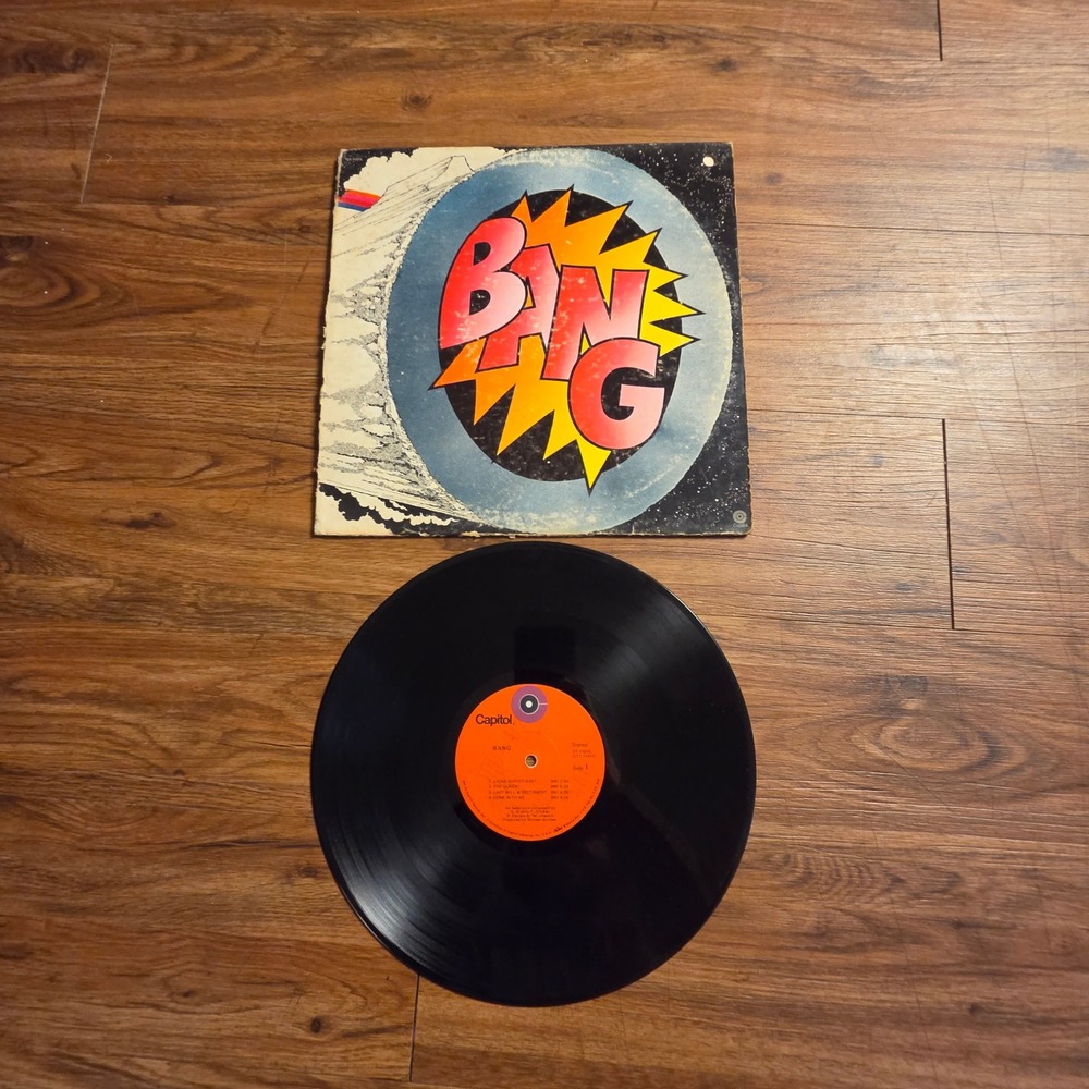 Bang – Self Titled Capitol 1972 ST-11015 Vinyl LP PROMO Hard Rock VG VG+/VG+